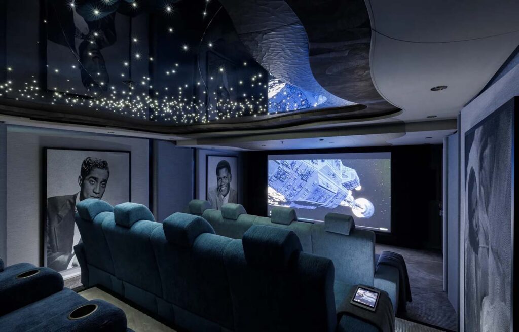 Most Expensive Charter Yacht AHPO Cinema - LuxeLife