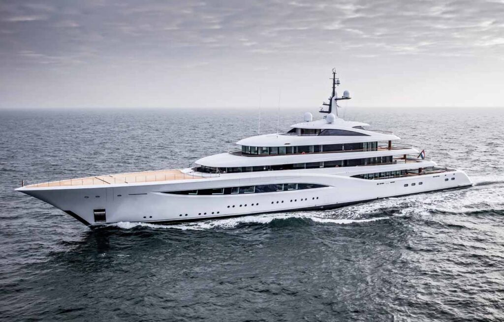 Most Expensive Charter Yacht Faith - LuxeLife