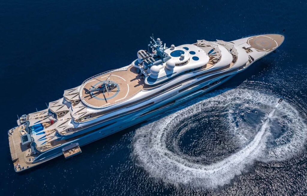 Most Expensive Charter Yacht Flying Fox - LuxeLife