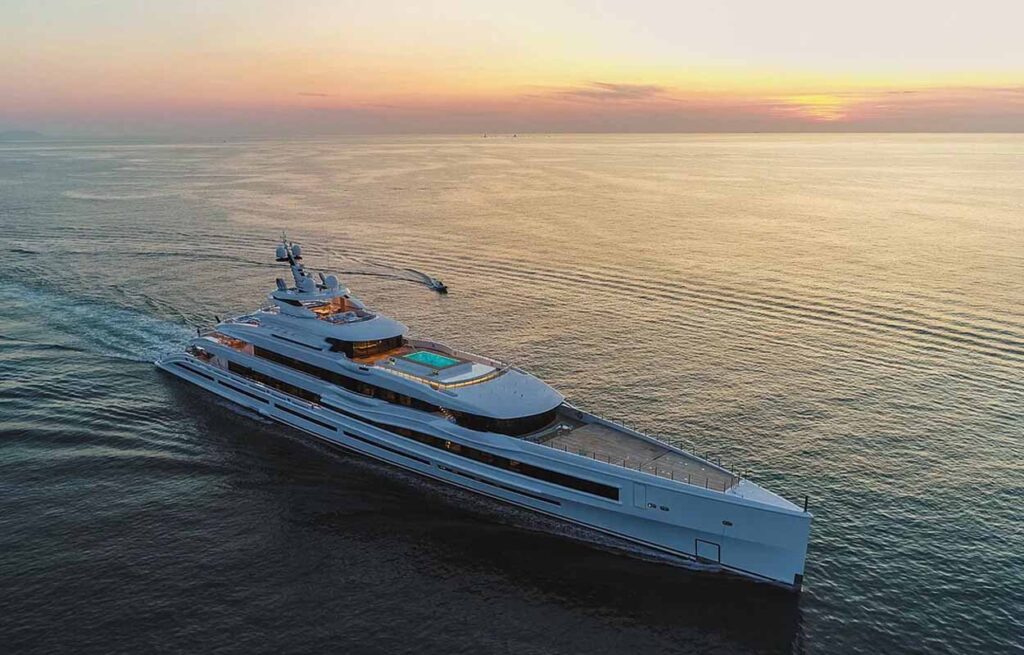 Most Expensive Charter Yacht LANA - LuxeLife